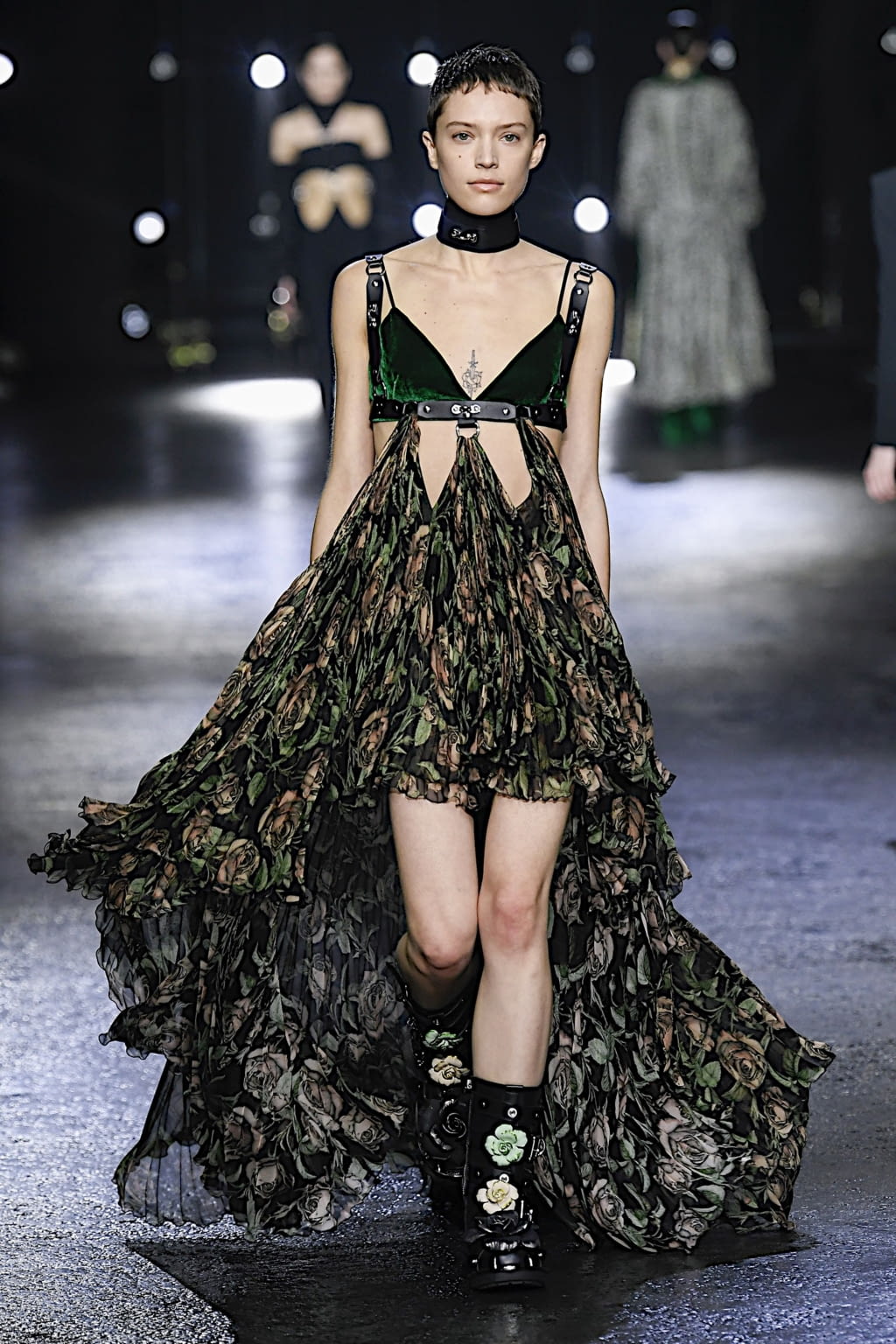 Fashion Week Milan Fall/Winter 2022 look 19 from the Roberto Cavalli collection womenswear