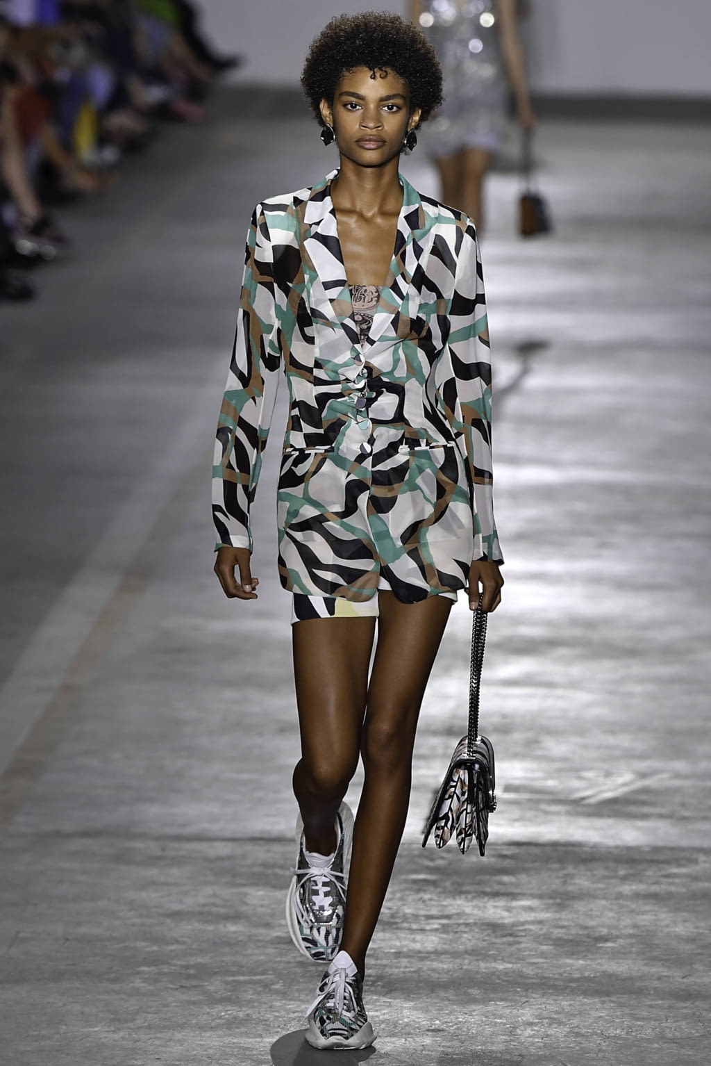 Fashion Week Milan Spring/Summer 2019 look 25 from the Roberto Cavalli collection womenswear
