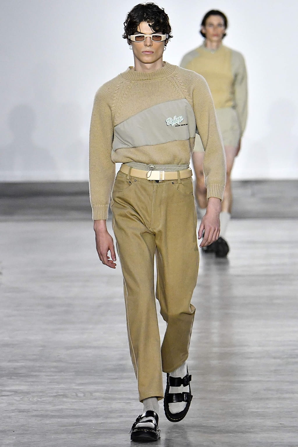 Fashion Week London Spring/Summer 2020 look 17 from the Fashion East collection 男装