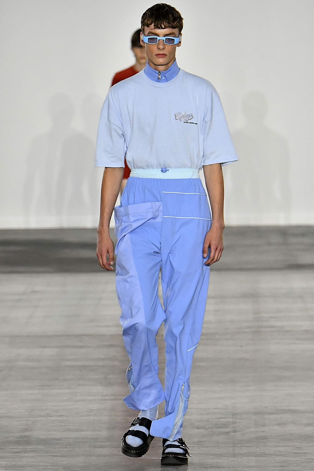 Fashion Week London Spring/Summer 2020 look 22 from the Fashion East collection menswear