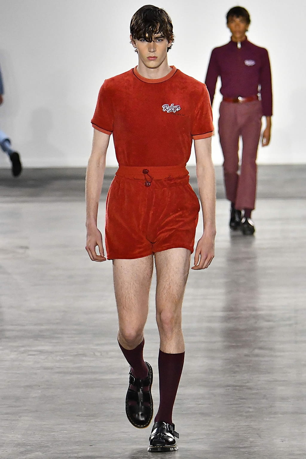Fashion Week London Spring/Summer 2020 look 23 from the Fashion East collection menswear