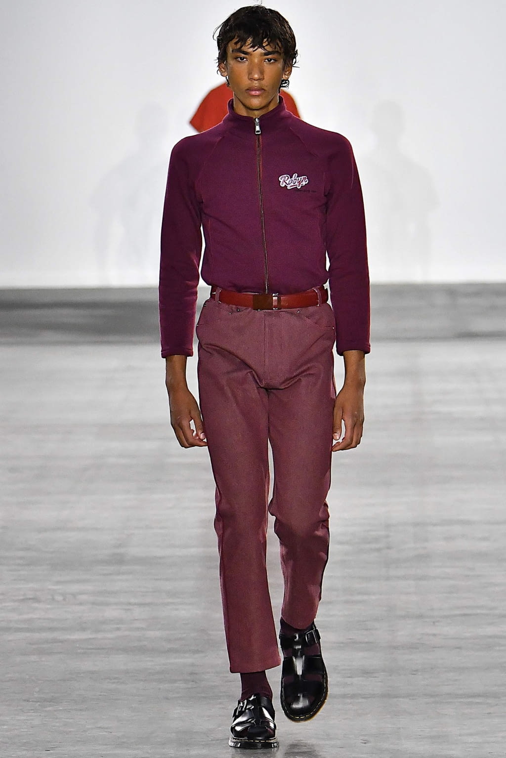 Fashion Week London Spring/Summer 2020 look 24 from the Fashion East collection menswear