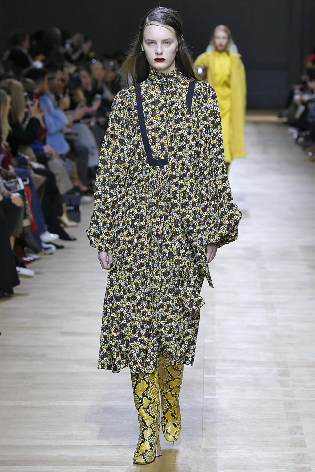 Fashion Week Paris Fall/Winter 2018 look 29 from the Rochas collection womenswear