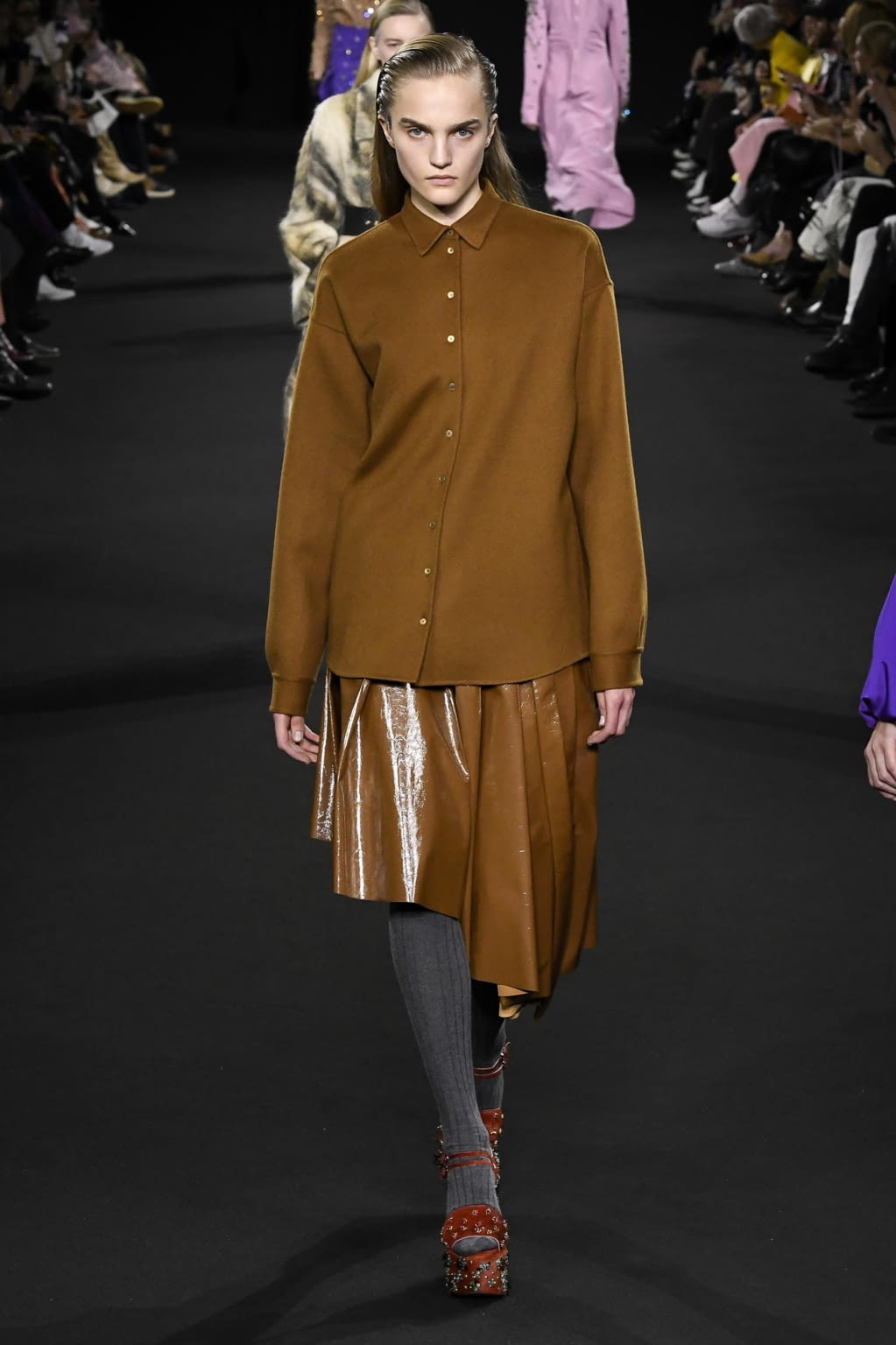 Fashion Week Paris Fall/Winter 2020 look 4 from the Rochas collection womenswear