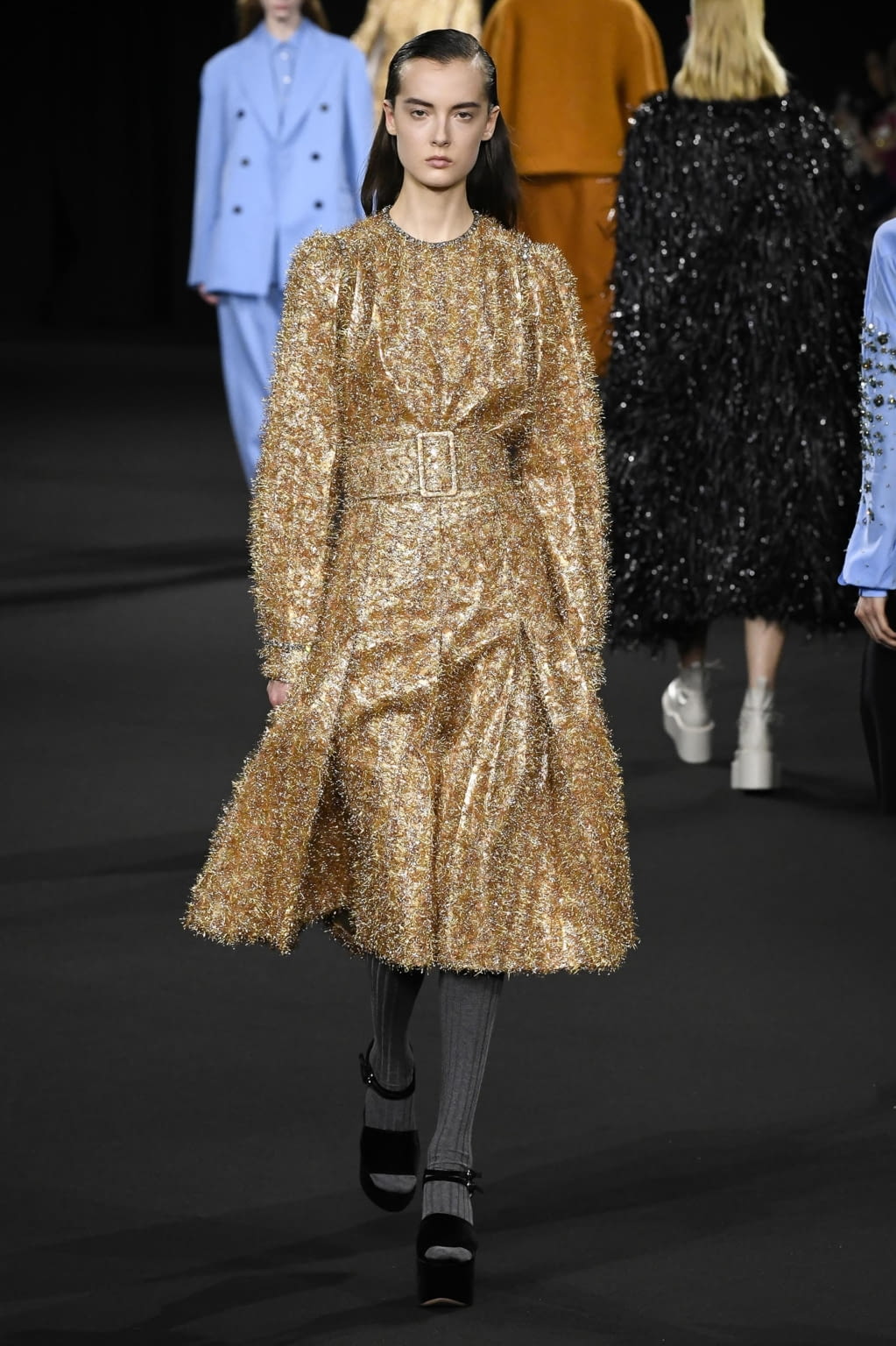 Fashion Week Paris Fall/Winter 2020 look 22 from the Rochas collection womenswear