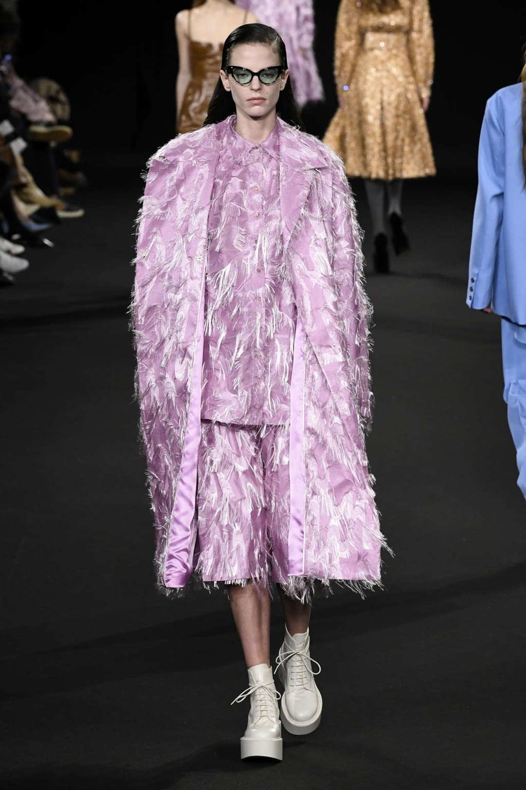 Fashion Week Paris Fall/Winter 2020 look 25 de la collection Rochas womenswear