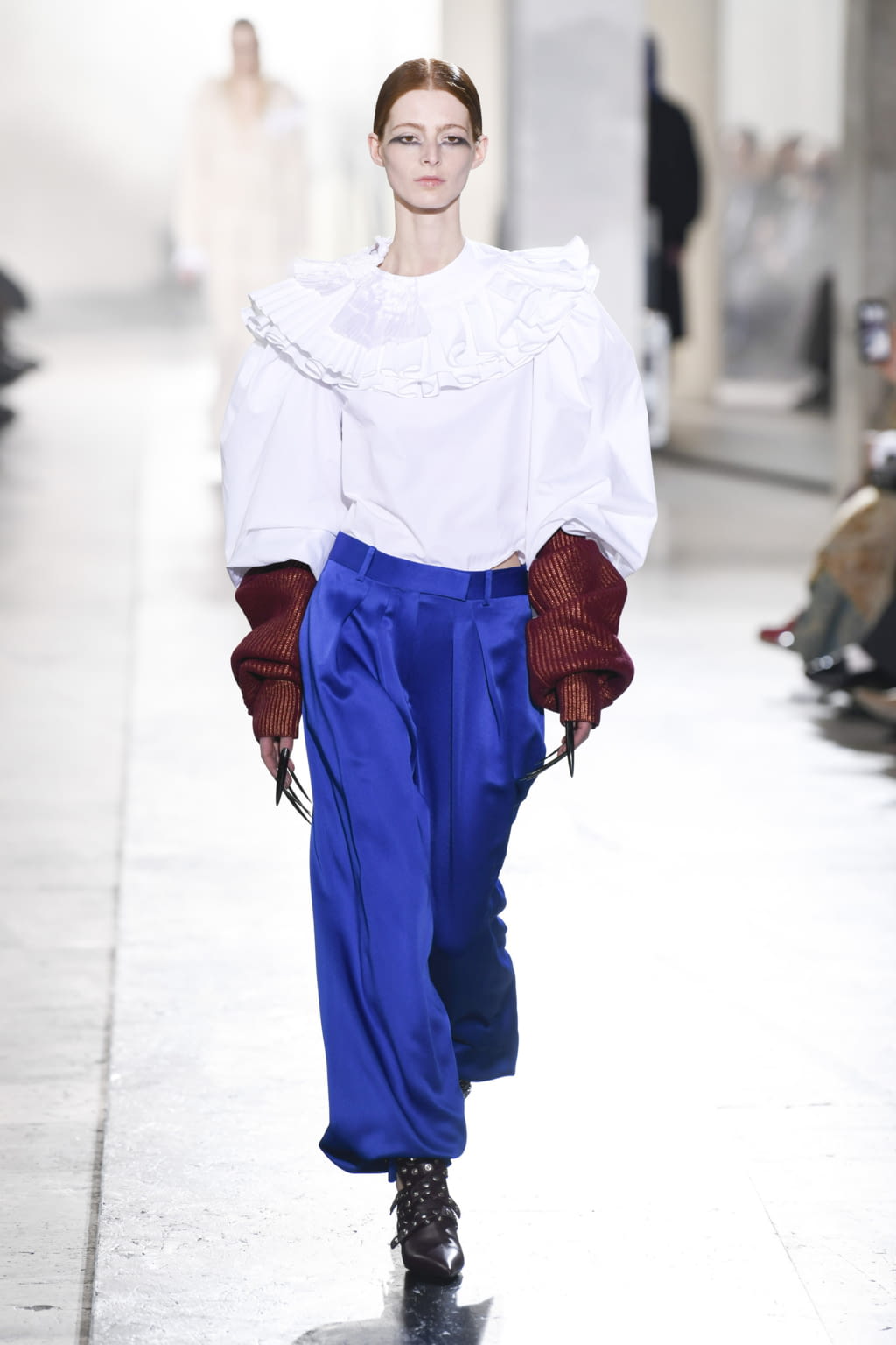 Fashion Week Paris Fall/Winter 2022 look 20 from the Rochas collection 女装