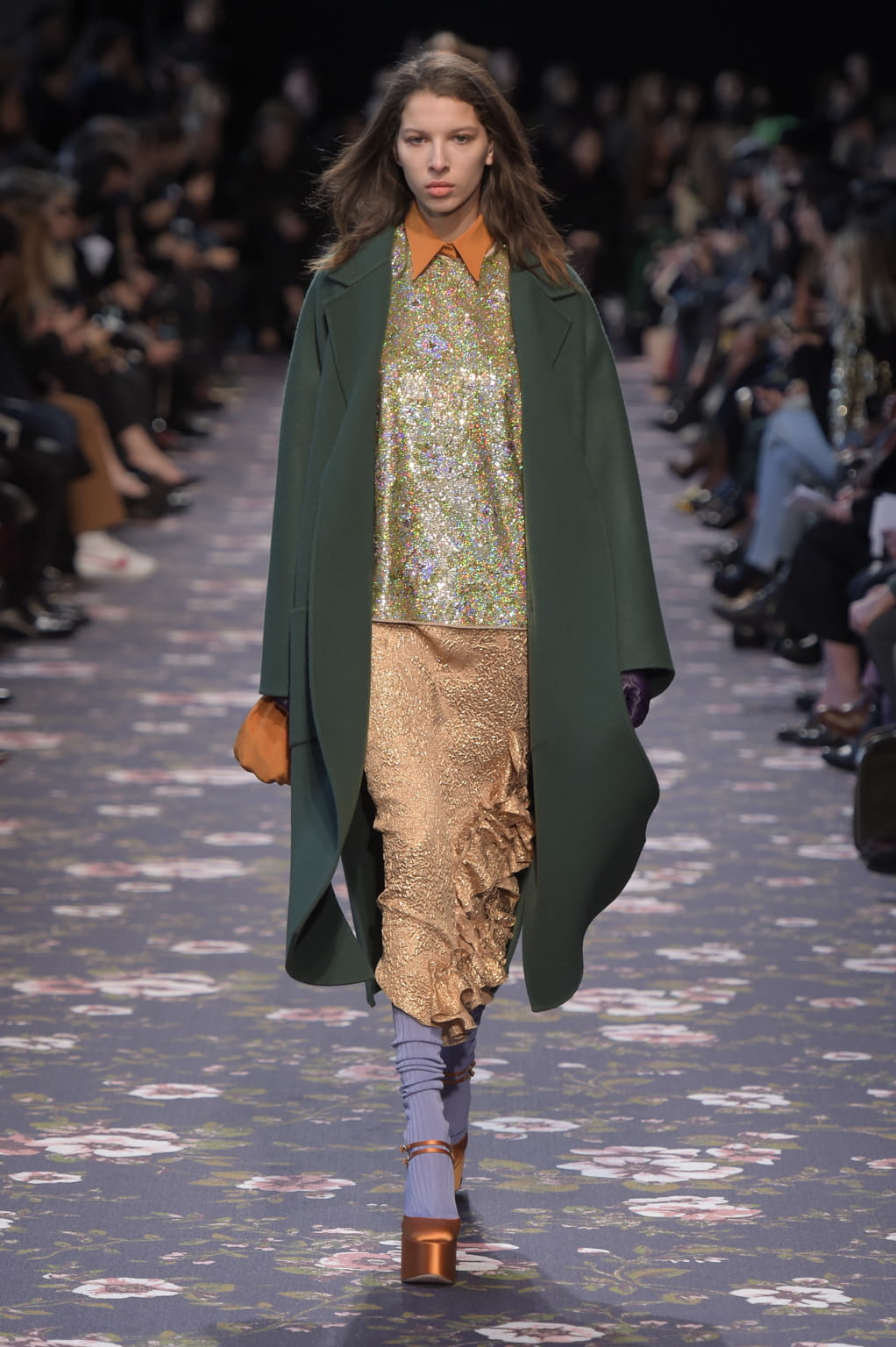 Fashion Week Paris Fall/Winter 2016 look 22 from the Rochas collection 女装