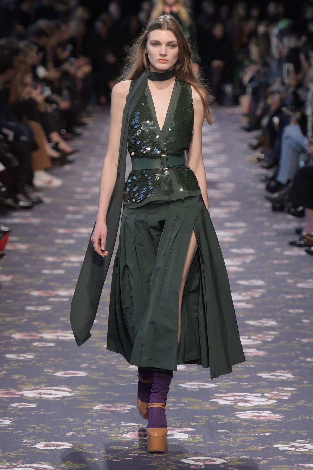 Fashion Week Paris Fall/Winter 2016 look 23 from the Rochas collection womenswear