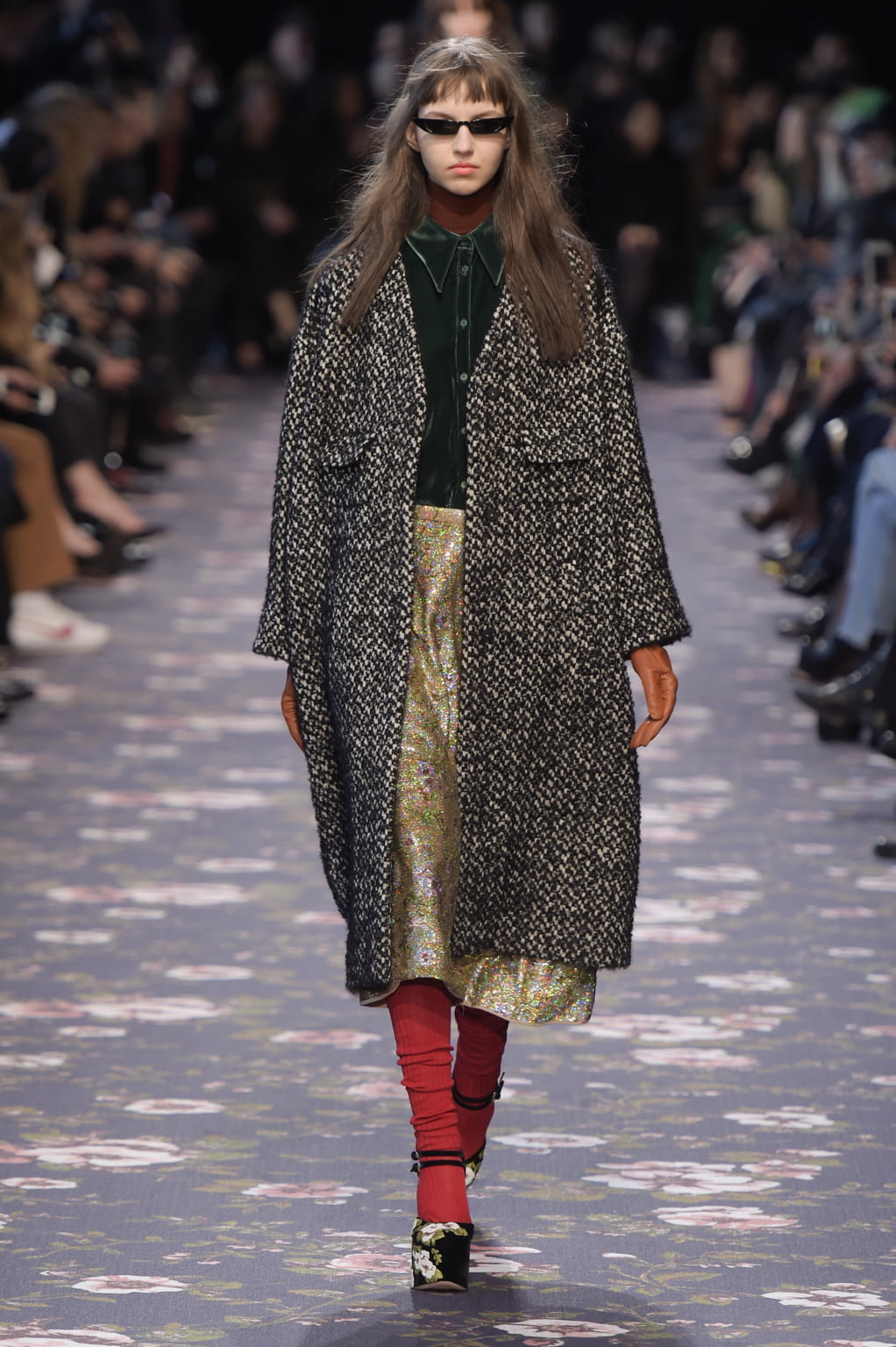 Fashion Week Paris Fall/Winter 2016 look 25 from the Rochas collection womenswear