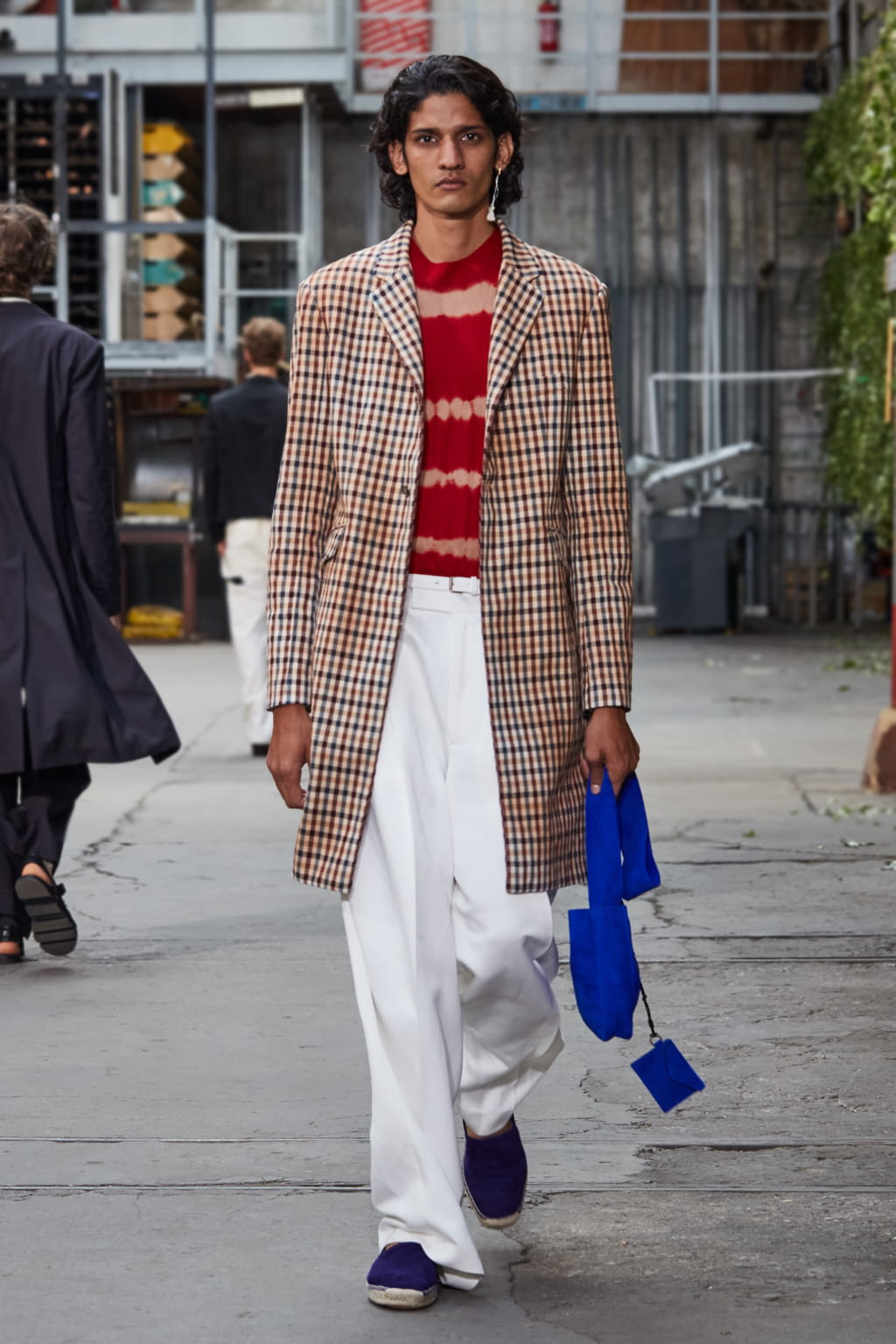 Fashion Week Paris Spring/Summer 2020 look 12 from the Rochas collection 男装