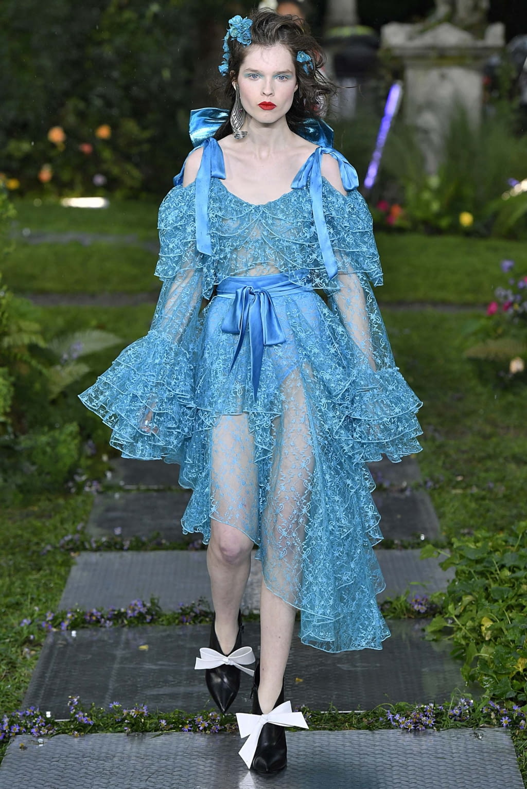 Fashion Week New York Spring/Summer 2019 look 8 from the Rodarte collection 女装