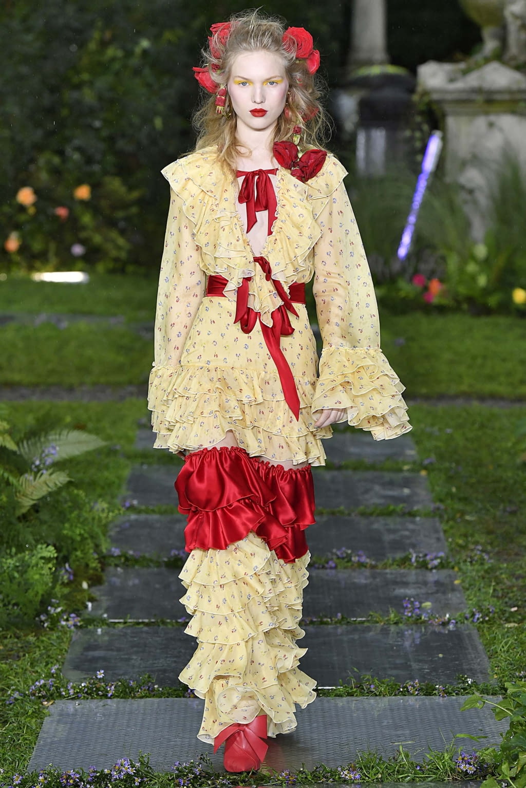 Fashion Week New York Spring/Summer 2019 look 15 from the Rodarte collection womenswear