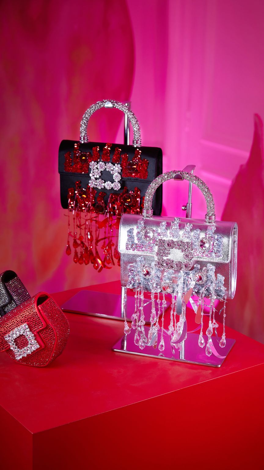 Fashion Week Paris Spring/Summer 2024 look 41 from the Roger Vivier collection womenswear accessories