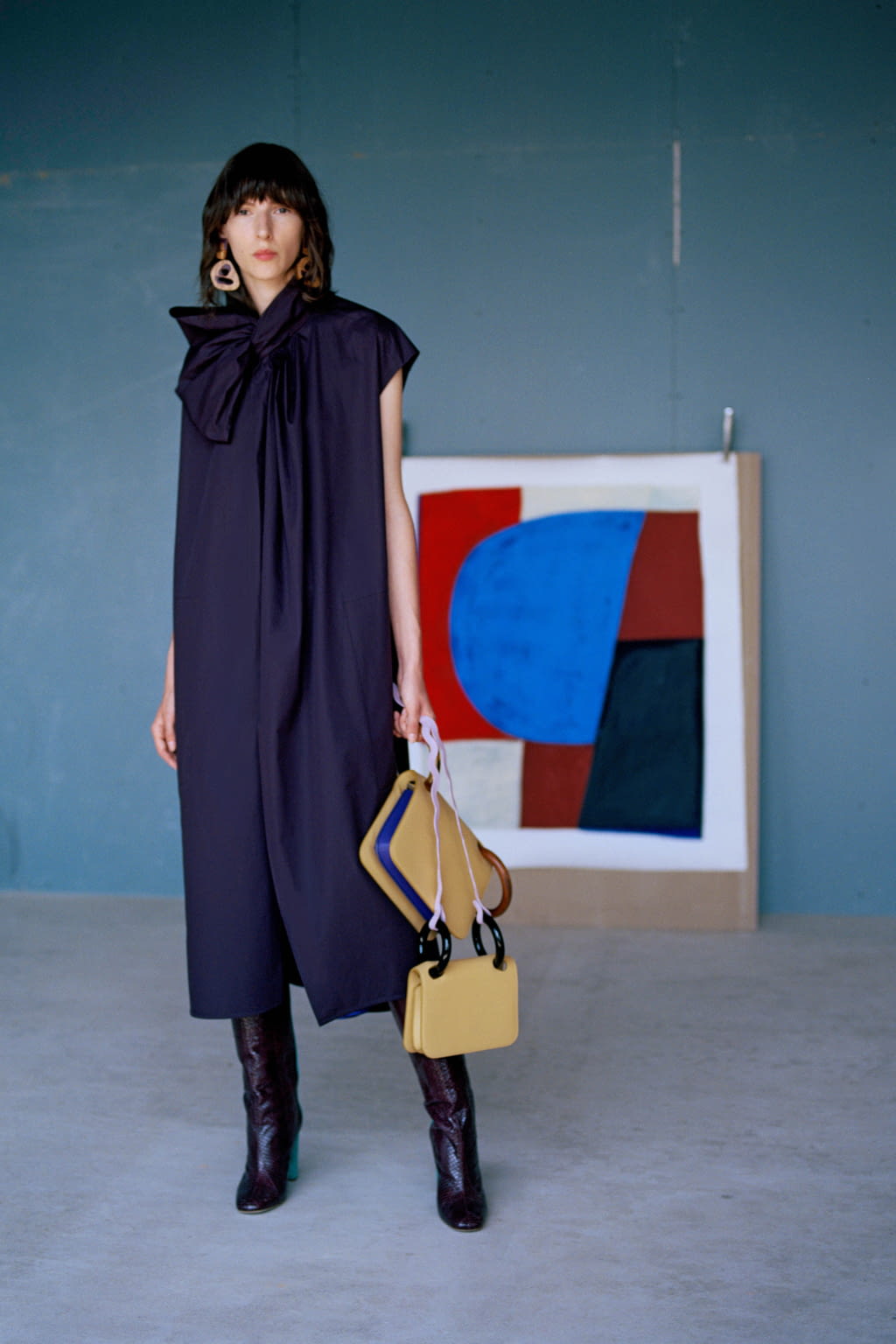 Fashion Week London Resort 2019 look 15 from the Roksanda collection womenswear