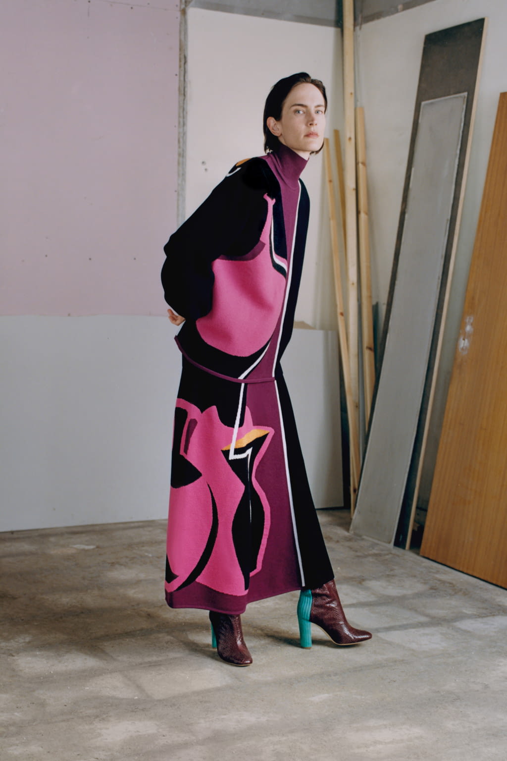 Fashion Week London Resort 2019 look 27 from the Roksanda collection womenswear