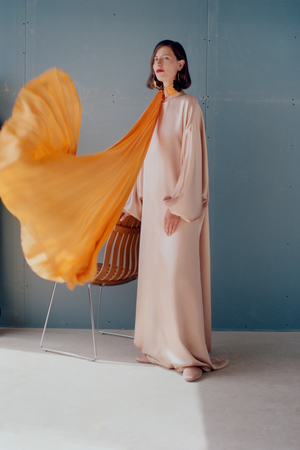 Fashion Week London Resort 2019 look 31 from the Roksanda collection womenswear