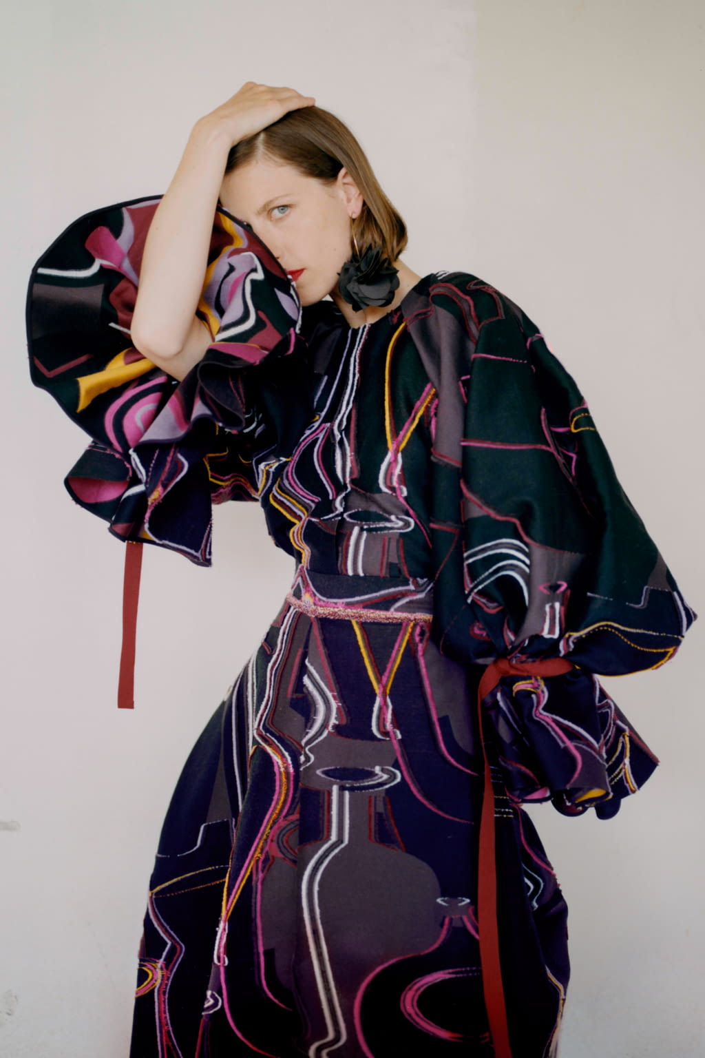 Fashion Week London Resort 2019 look 33 from the Roksanda collection womenswear