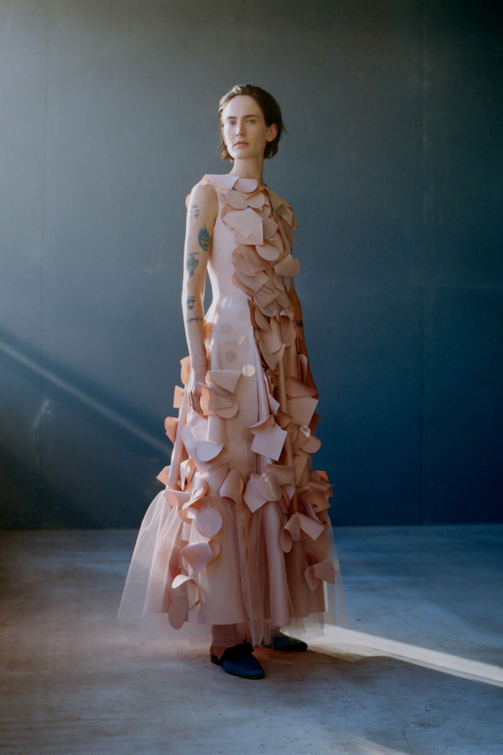 Fashion Week London Resort 2019 look 34 from the Roksanda collection womenswear