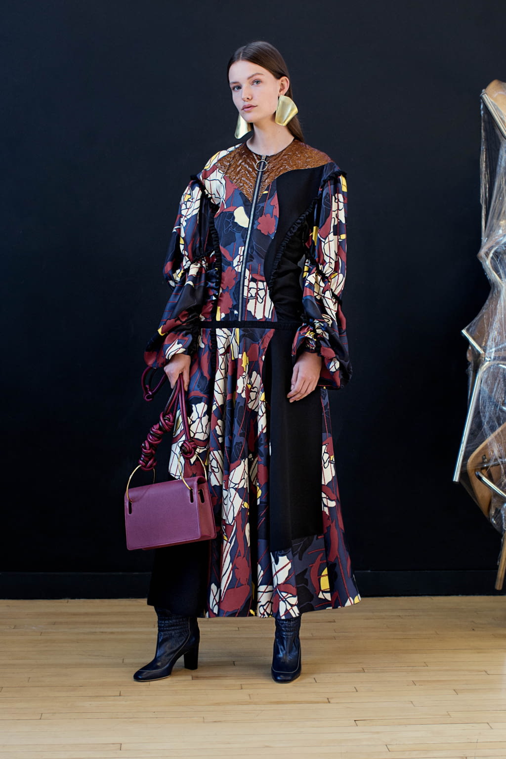 Fashion Week London Resort 2018 look 26 de la collection Roksanda womenswear