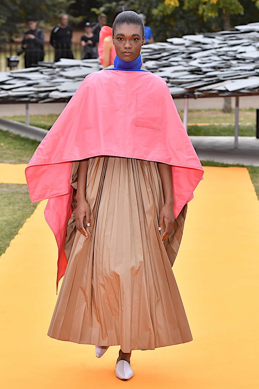 Fashion Week London Spring/Summer 2020 look 36 from the Roksanda collection womenswear