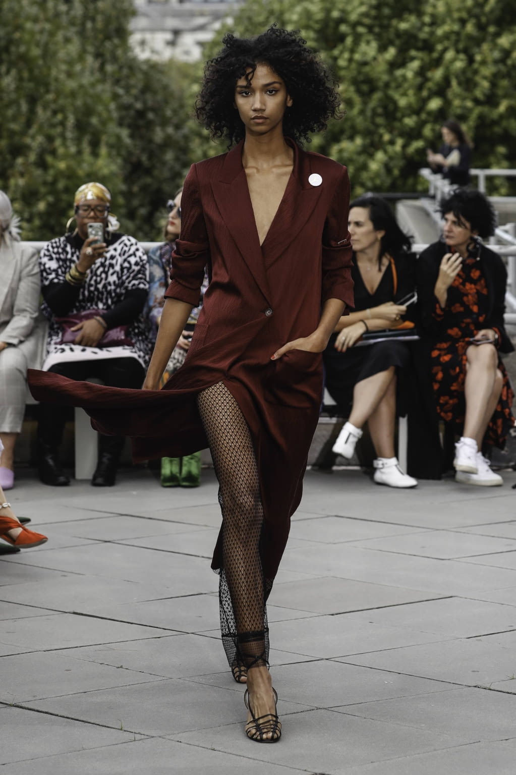 Fashion Week London Spring/Summer 2019 look 3 de la collection Roland Mouret womenswear