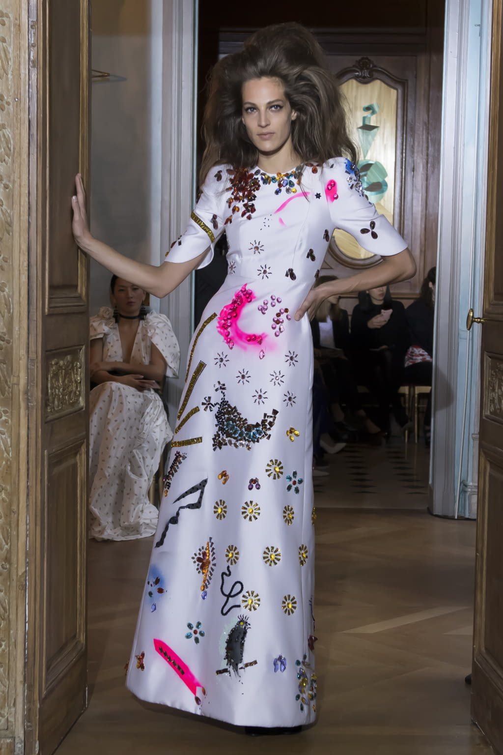 Fashion Week Paris Fall/Winter 2017 look 27 from the Ronald Van Der Kemp collection couture