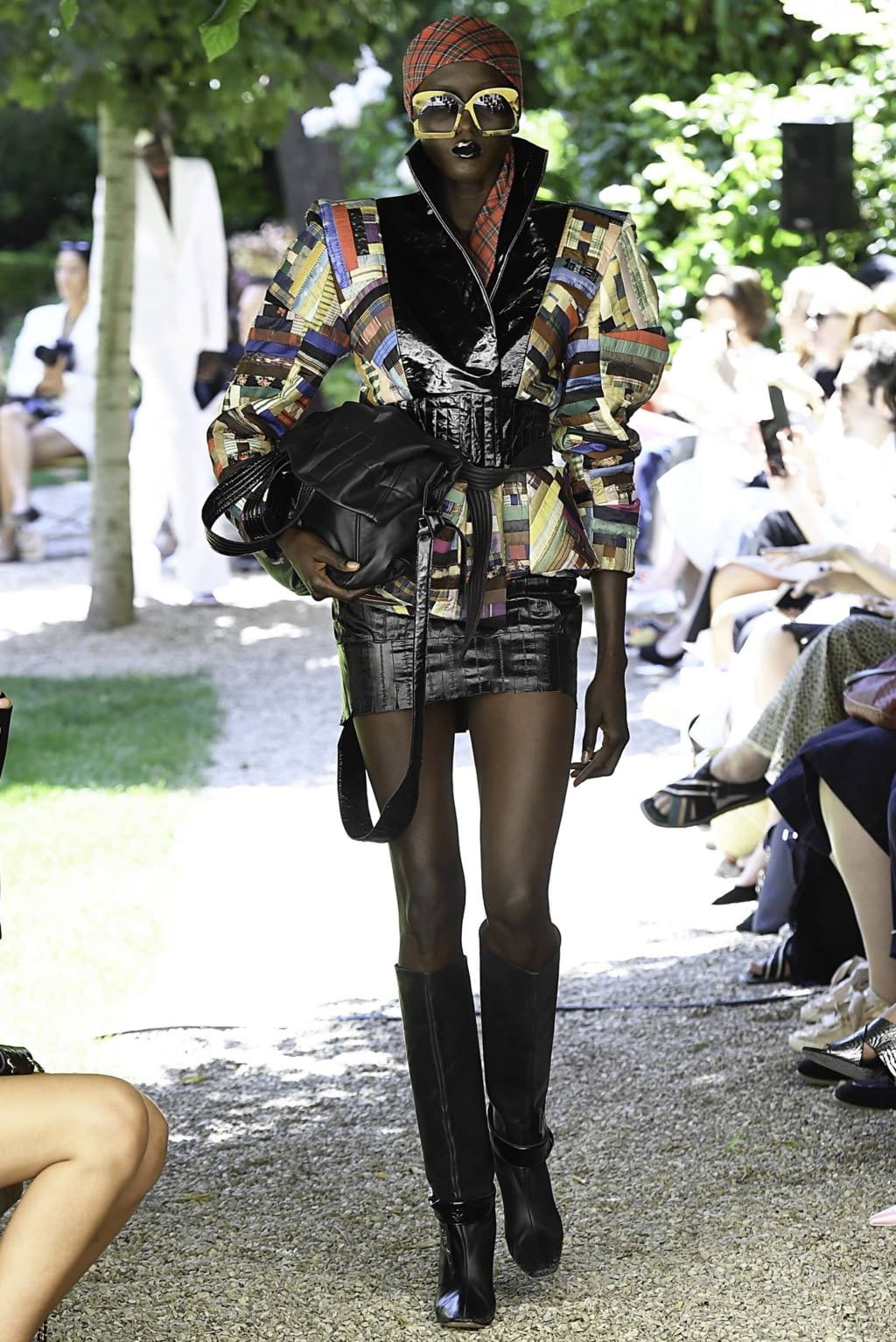 Fashion Week Paris Fall/Winter 2019 look 22 de la collection Ronald Van Der Kemp couture