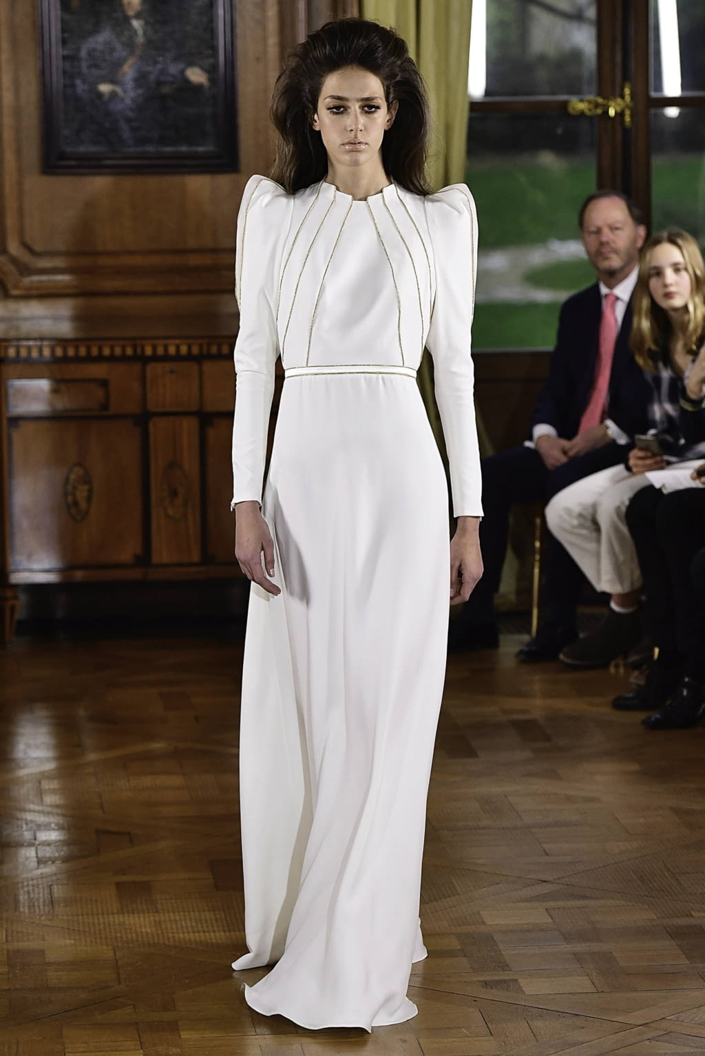 Fashion Week Paris Spring/Summer 2019 look 18 from the Ronald Van Der Kemp collection couture