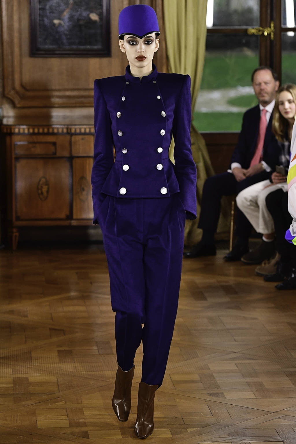 Fashion Week Paris Spring/Summer 2019 look 19 from the Ronald Van Der Kemp collection 高级定制