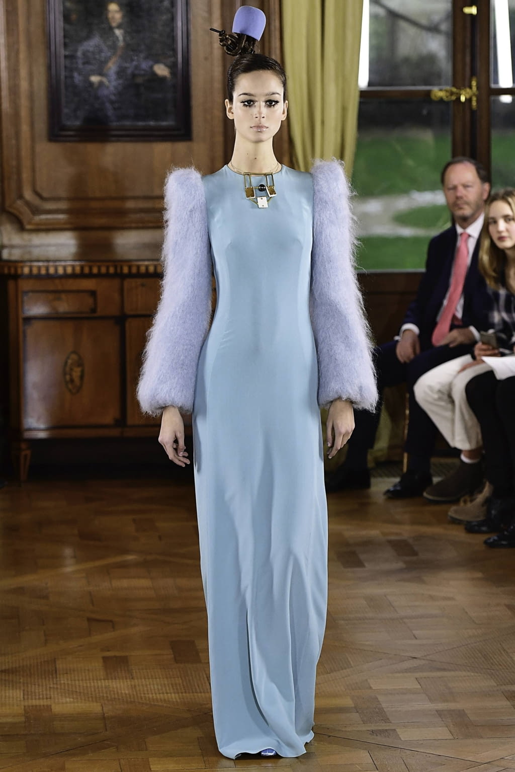 Fashion Week Paris Spring/Summer 2019 look 26 from the Ronald Van Der Kemp collection couture