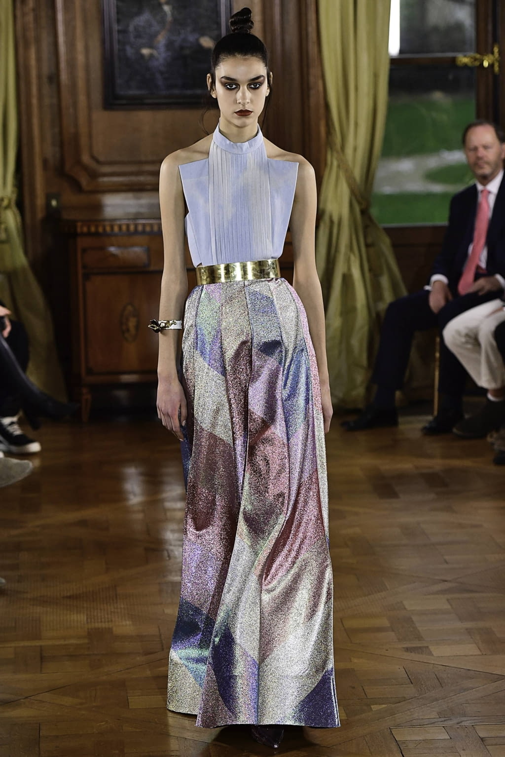 Fashion Week Paris Spring/Summer 2019 look 34 de la collection Ronald Van Der Kemp couture