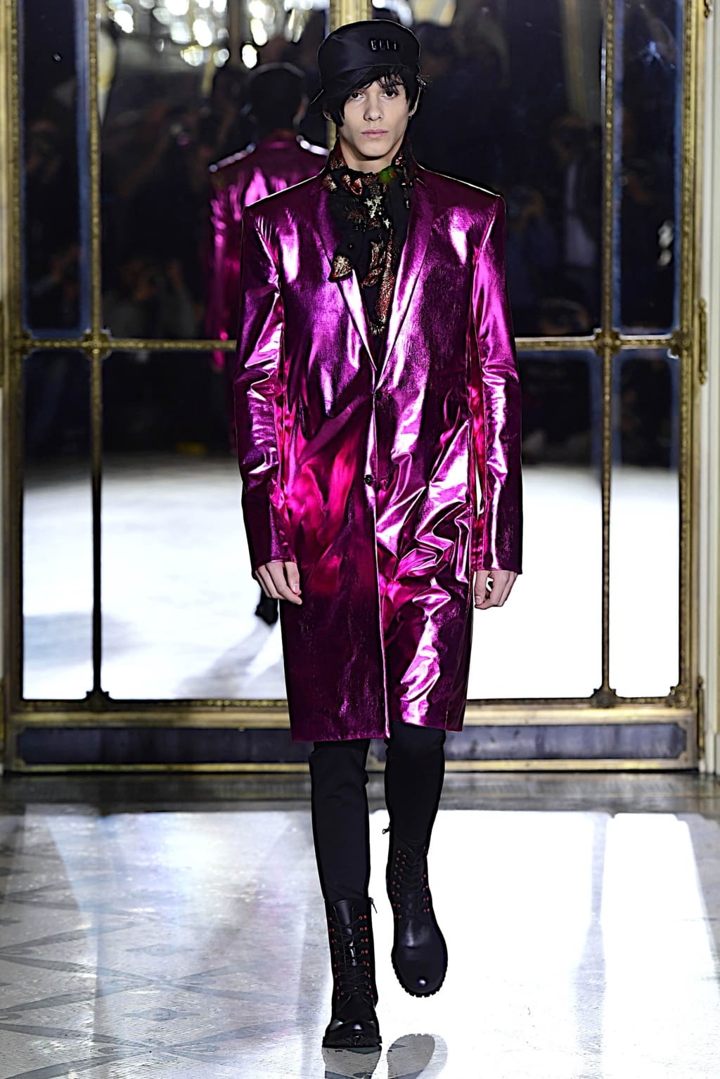 Fashion Week Paris Fall/Winter 2019 look 25 from the Rynshu collection menswear