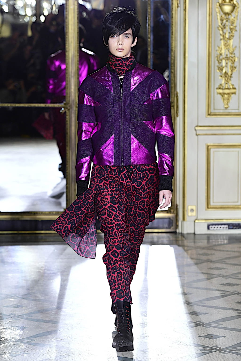 Fashion Week Paris Fall/Winter 2019 look 26 from the Rynshu collection 男装