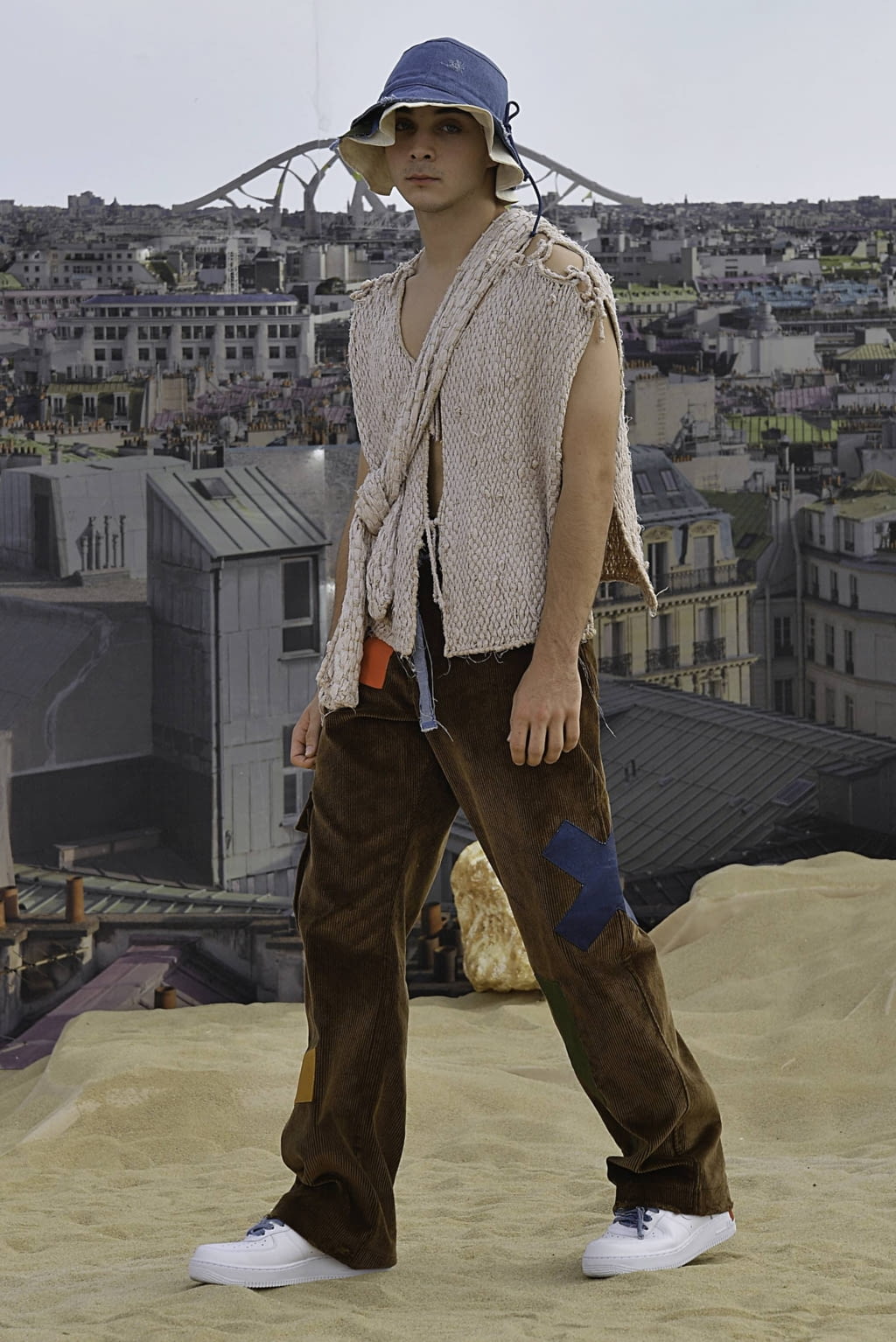 Fashion Week Paris Spring/Summer 2020 look 14 from the Pigalle collection 男装