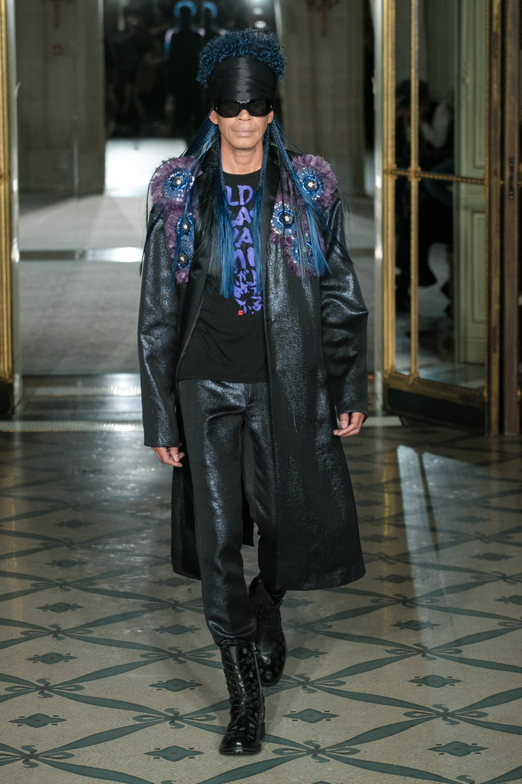 Fashion Week Paris Fall/Winter 2018 look 33 from the Rynshu collection 男装