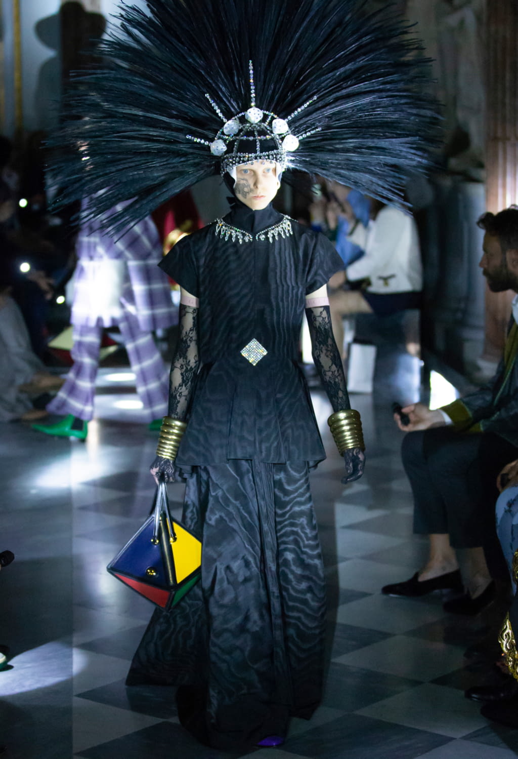 Fashion Week Milan Resort 2020 look 1 de la collection Gucci womenswear