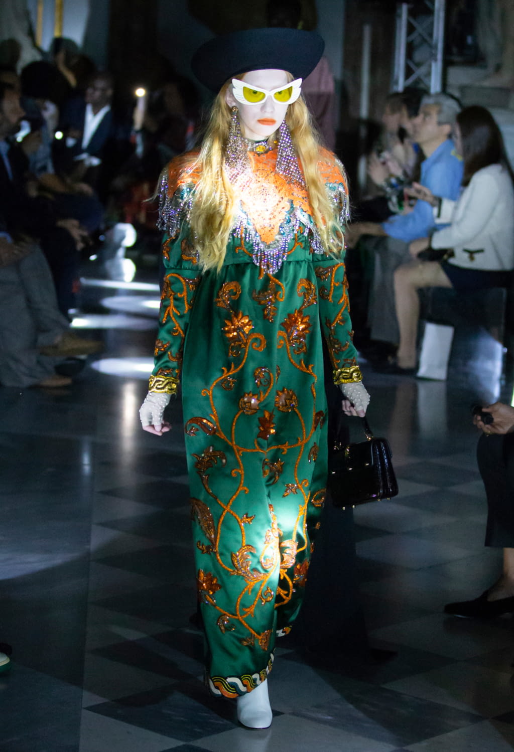 Fashion Week Milan Resort 2020 look 10 de la collection Gucci womenswear
