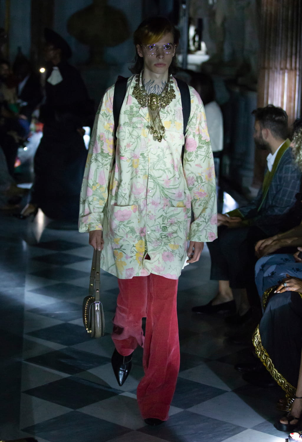 Fashion Week Milan Resort 2020 look 22 de la collection Gucci womenswear