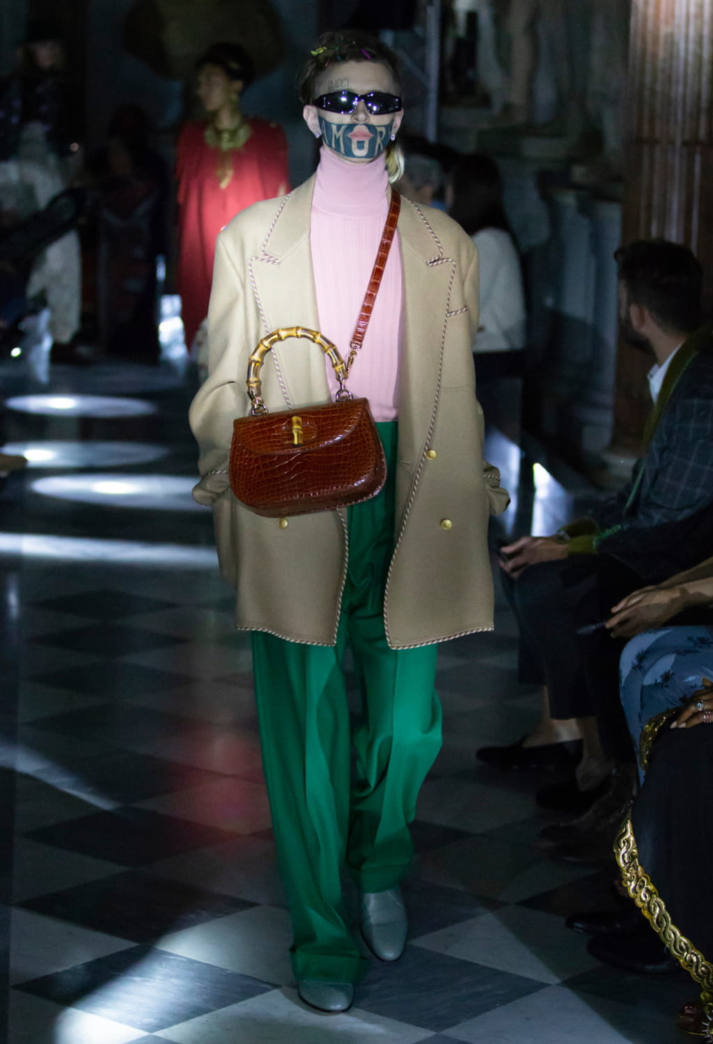 Fashion Week Milan Resort 2020 look 28 de la collection Gucci womenswear