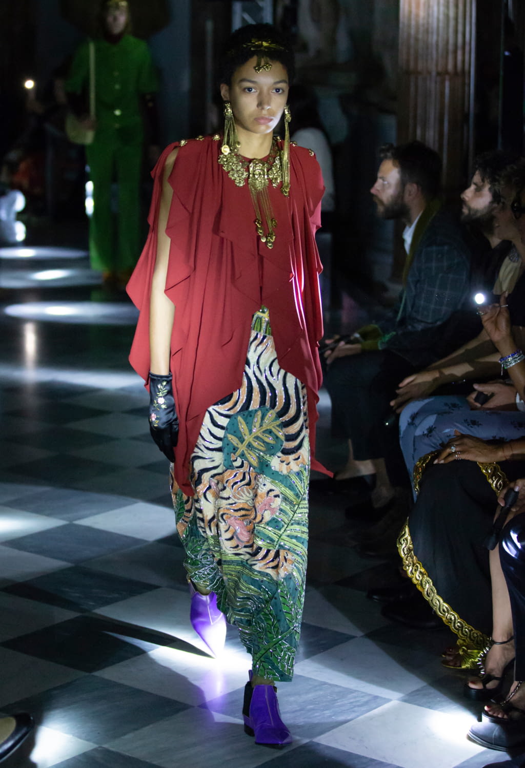 Fashion Week Milan Resort 2020 look 32 de la collection Gucci womenswear
