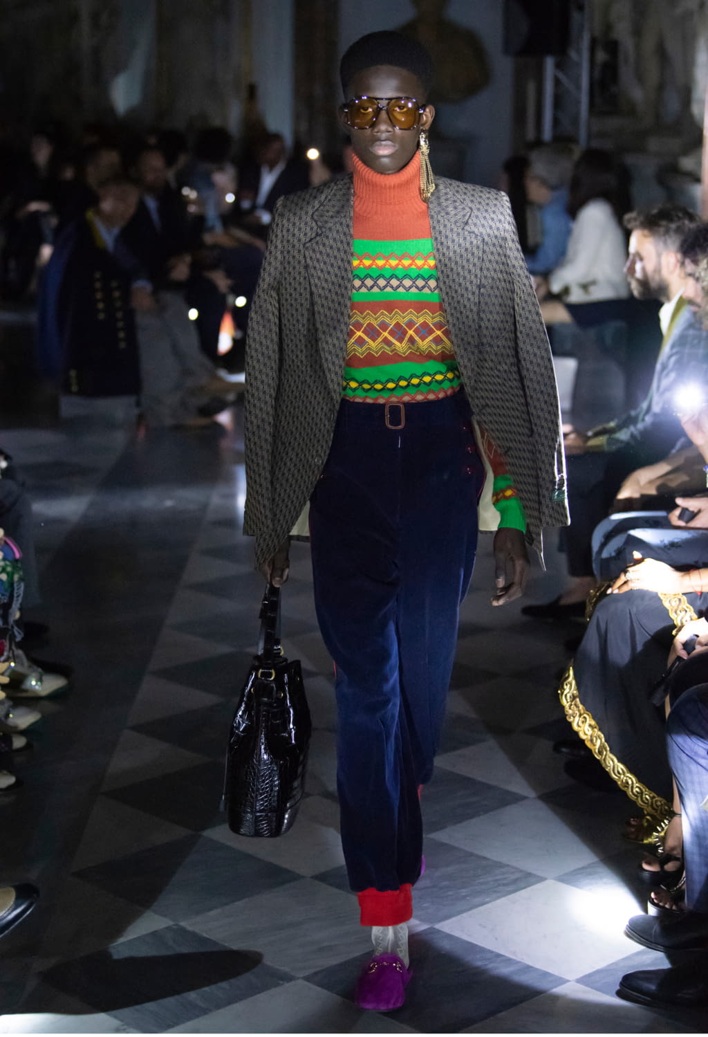 Fashion Week Milan Resort 2020 look 48 from the Gucci collection womenswear