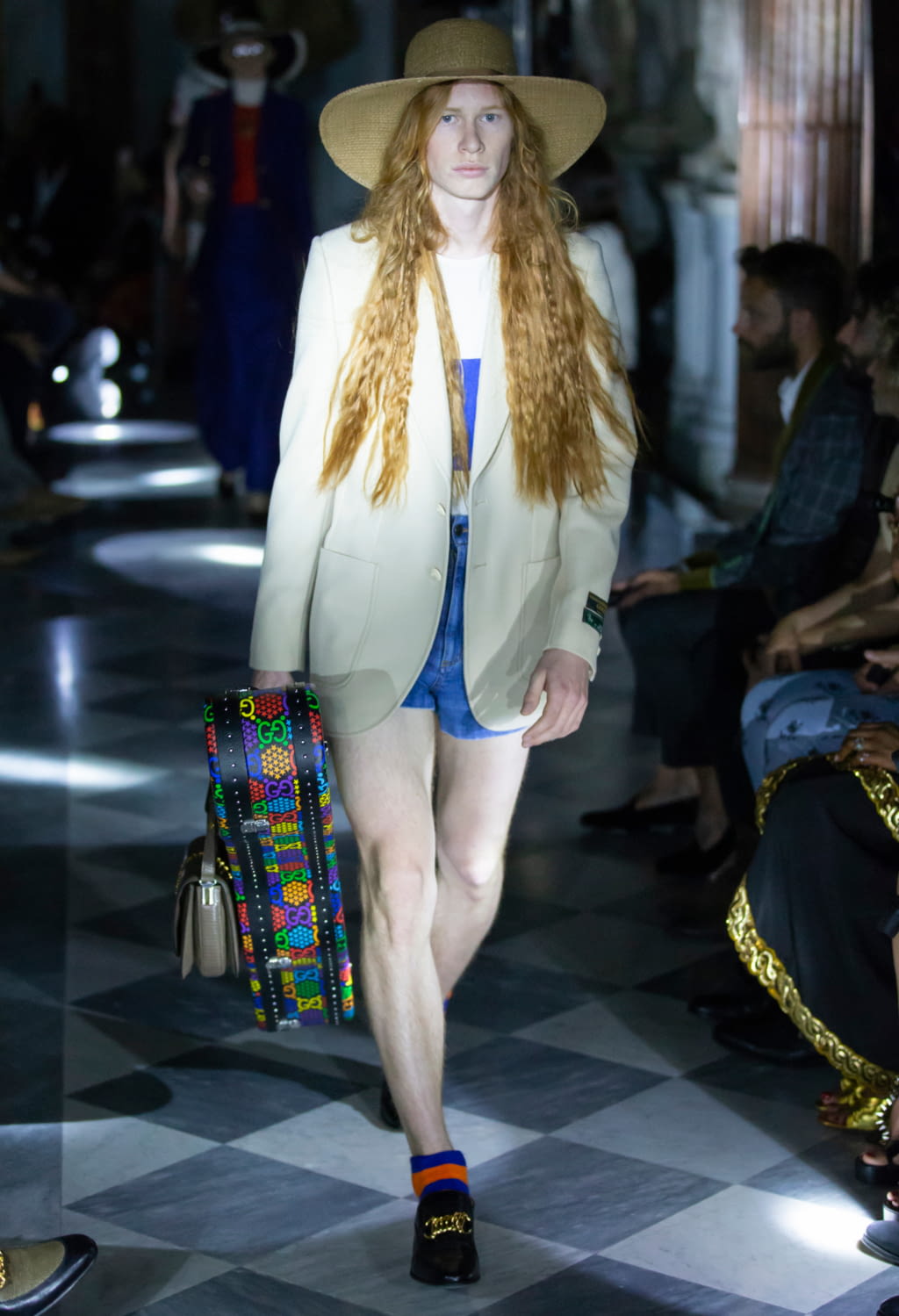 Fashion Week Milan Resort 2020 look 50 from the Gucci collection womenswear