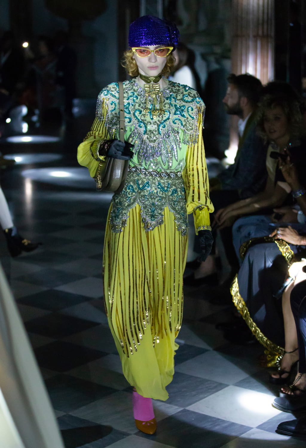 Fashion Week Milan Resort 2020 look 60 de la collection Gucci womenswear