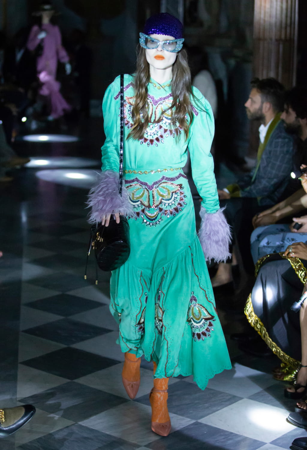 Fashion Week Milan Resort 2020 look 65 from the Gucci collection 女装