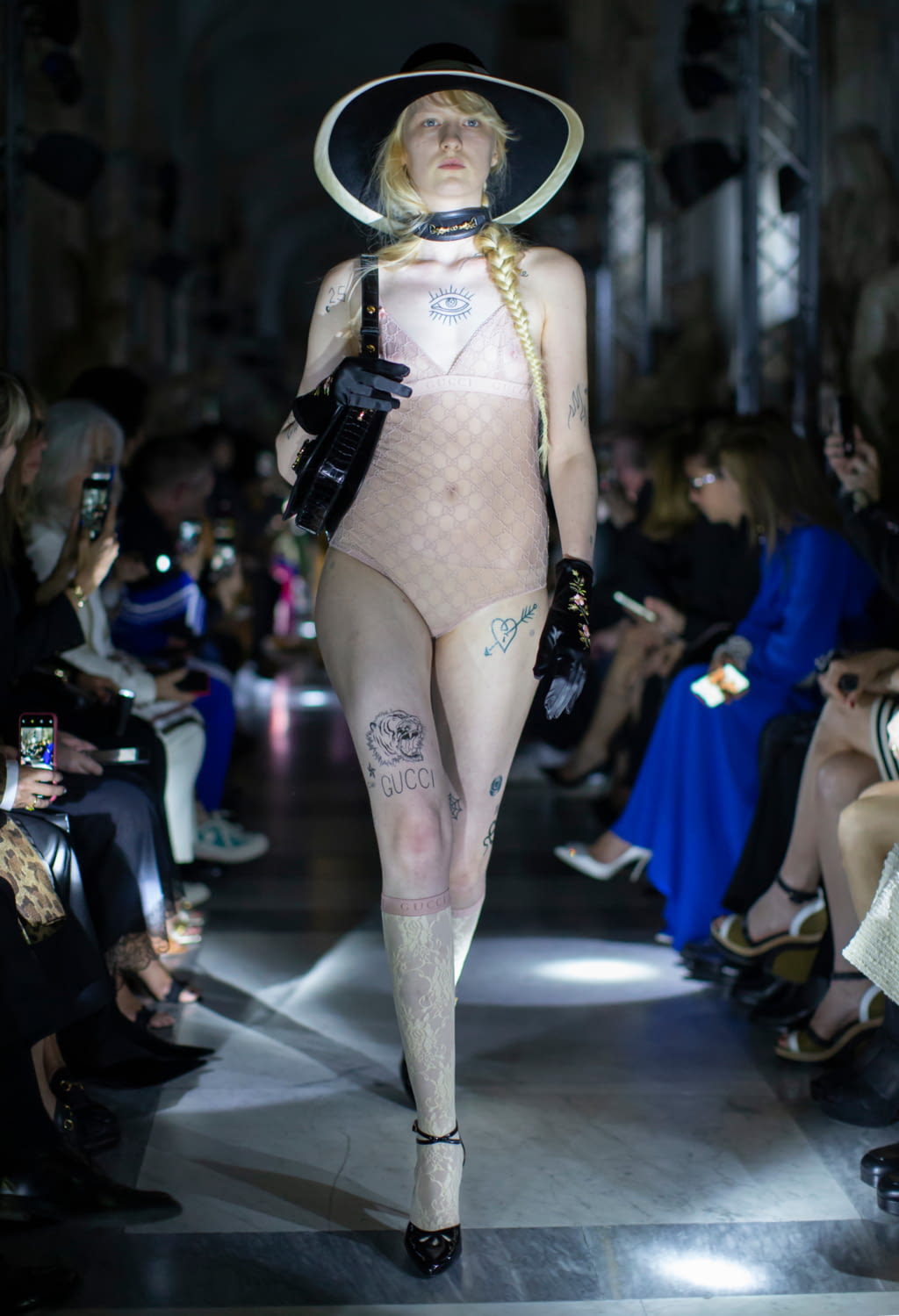 Fashion Week Milan Resort 2020 look 68 de la collection Gucci womenswear