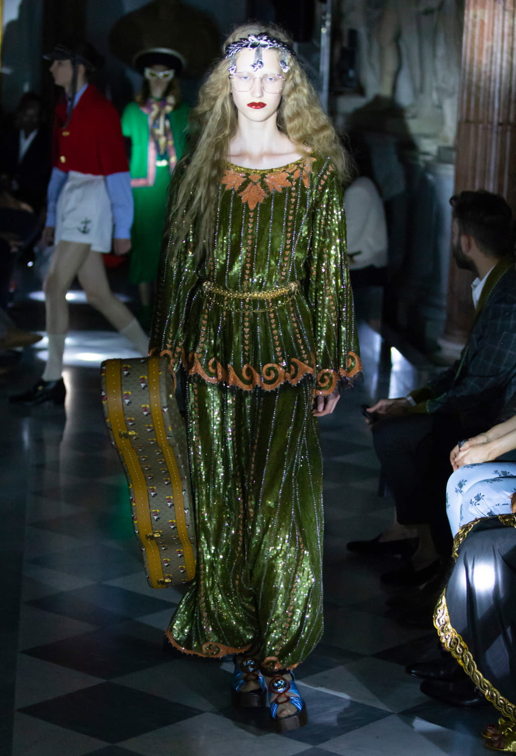 Fashion Week Milan Resort 2020 look 69 from the Gucci collection womenswear