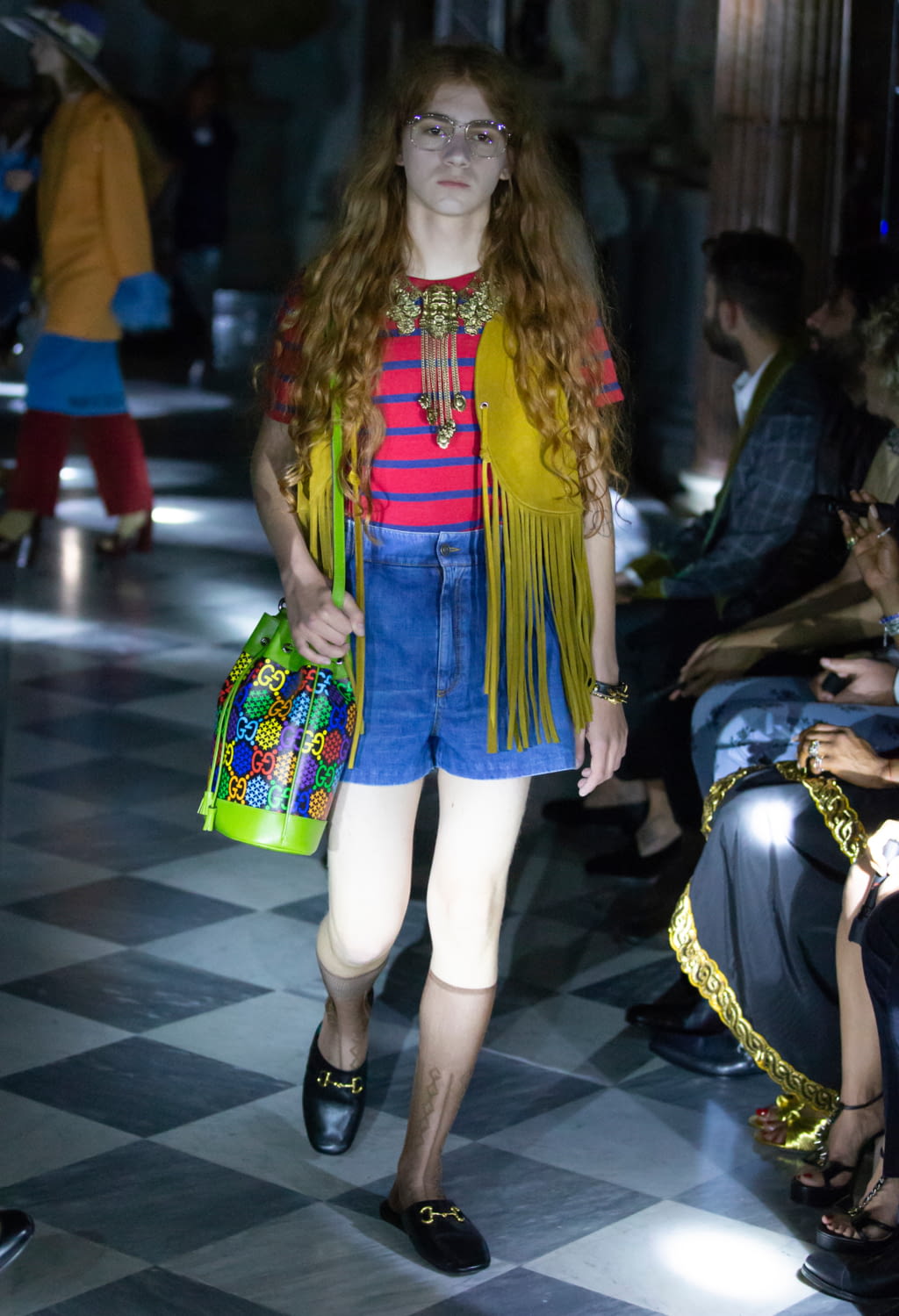 Fashion Week Milan Resort 2020 look 75 from the Gucci collection womenswear