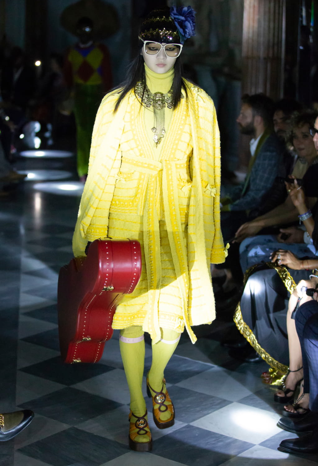 Fashion Week Milan Resort 2020 look 77 from the Gucci collection 女装