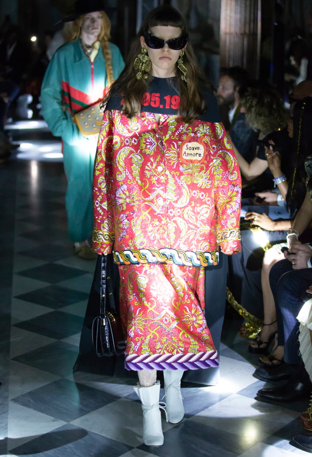 Fashion Week Milan Resort 2020 look 91 from the Gucci collection 女装
